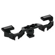 Train Motor Decorative Side 10 x 2 x 2 with Open Hub Points (for RC Train Motor)