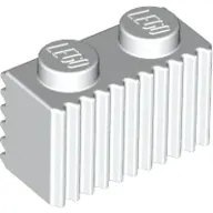 Brick Special 1 x 2 with Grille