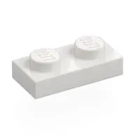 Plate 1 x 2