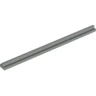 Vehicle Track, Train, Slotted Rail Straight