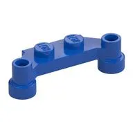 Plate Special 1 x 4 Offset with Bar Holes
