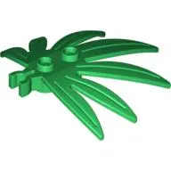 Plant, Leaves 6 x 5 Swordleaf with Clip [Thick U Clip]
