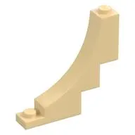 Brick Curved 1 x 5 x 4 Inverted