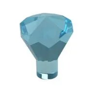 Rock 1 x 1 Jewel / Gem 24 Facet