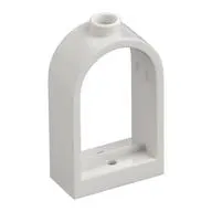 Window 1 x 2 x 2 2/3 with Rounded Top