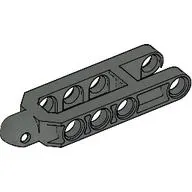 Technic Steering Arm 6.5 x 2 with Towball Socket Rounded, Un-Chamfered