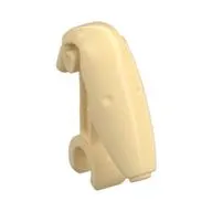 Minifig Head Special with Clip, Mechanical (Battle Droid) [Plain]