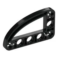 Technic Beam 3 x 5 L-Shape with Quarter Ellipse Thin
