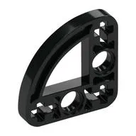 Technic Beam 3 x 3 L-Shape with Quarter Ellipse Thin