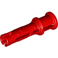 Technic Pin Long with Friction Ridges Lengthwise and Stop Bush [3 Lateral Holes, Big Pin Hole]