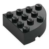 Brick Round Corner 4 x 4 Full Brick