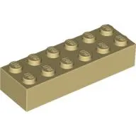 Brick 2 x 6 with 'LEGOLAND FLORIDA' Print