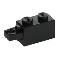 Hinge Brick 1 x 2 Locking with 1 Finger Horizontal End