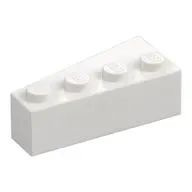 Brick Wedged, Angled 4 x 2 Right