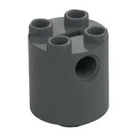 Brick Round 2 x 2 x 2 Robot Body, Axle Holder '+' Orientation