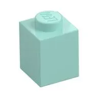 Brick 1 x 1 with Blue 'K' Print (Serif Font)