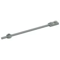 Bar 1 x 12 with 1 x 2 Plate End with Solid Studs and 1 x 1 Round Plate End