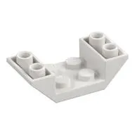 Brick Sloped Inverted 45° 4 x 2 Double with 2 x 2 Recessed