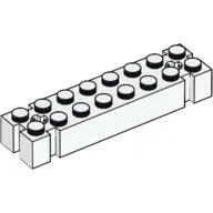 Brick Special 2 x 8 with Axle Hole and Grooves at each End