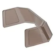 Glass for Windscreen 4 x 6 x 4 Cab with Hinge [Fits 45406]