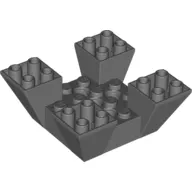 Brick Sloped Inverted 65° 6 x 6 x 2 Quad with Cutouts