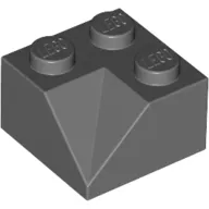 Brick Sloped 45° 2 x 2 Double Concave