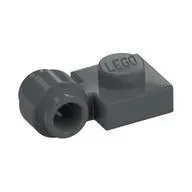 Plate Special 1 x 1 with Clip Light, Bar Hole [Thick Ring]