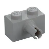 Brick Special 1 x 2 with Pin