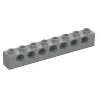 Technic Brick 1 x 8 [7 Pin Holes]