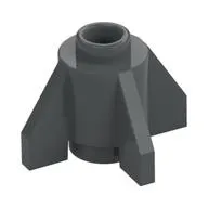 Brick Round 1 x 1 with Fins, Open Stud
