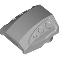 Brick Curved 2 x 2 No Studs - 3 Recessed Side Ports
