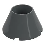Cone 4 x 4 x 2 Hollow No Studs