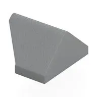 Brick Sloped 45° 2 x 1 Double / Inverted with Bottom Stud Holder