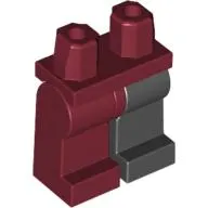 Hips and Black Left Leg, Dark Red Right Leg [Plain]