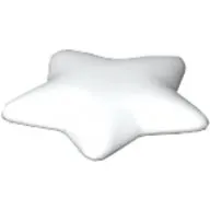 Clikits Icon, Star 2 x 2 Large with Pin, Silver Star and Border Print
