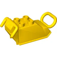 Duplo Dirt Compactor with Black Base and Handles