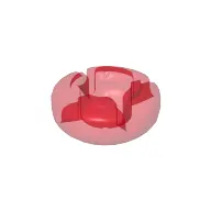 Clikits Icon, Round 2 x 2 Small with Hole [Polished]