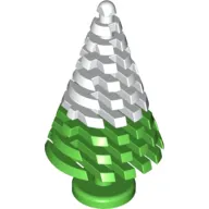 Plant, Pine Tree, Large, with White Marbled Snow Pattern