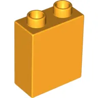 Duplo Brick 1 x 2 x 2 with 'BRICK OR TREAT TRAIL LEGOLAND CALIFORNIA' Print