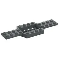 Vehicle Base 4 x 12 x 3/4 with 4 x 2 Recessed Center with Smooth Underside