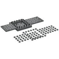 Vehicle Base 6 x 16 x 2/3 with 4 x 4 Recessed Center