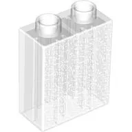 Duplo Brick 1 x 2 x 2 with 'Amazing Machines 2008' Print