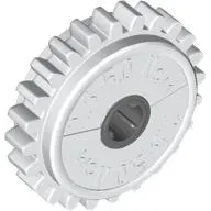 Technic Gear 24 Tooth Clutch with Dark Gray or Light Gray Center