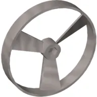 Large Figure Spinner / Propeller with Code Print (Rhotuka)