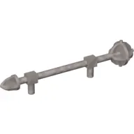 Weapon Staff, with Ball and Point Ends (Nuju)