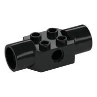 Technic Brick Special 2 x 2 with Pin Hole, with 2 Rotation Joint Sockets