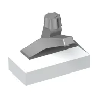 Tap 1 x 2 Base with Light Bluish Gray Spout