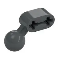 Technic Beam 1 x 2 with Ball Joint Angled