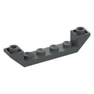 Brick Sloped Inverted 45° 6 x 1 Double with 1 x 4 Recessed