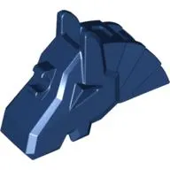Animal / Creature Accessory, Horse Battle Helmet [Angular, Front Clip]